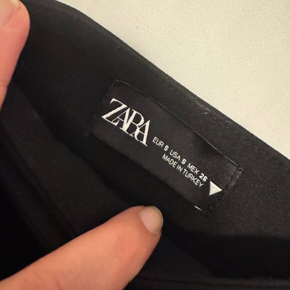 Zara Black Skort Size Small - Picture 3 of 3